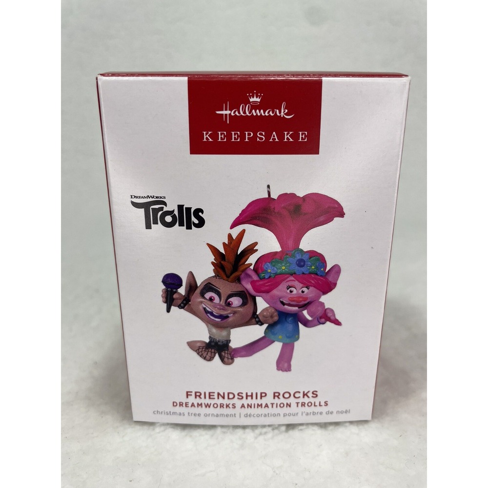 Hallmark Keepsake‎ 2022 Friendship Rocks Dreamworks Animation Trolls Ornament